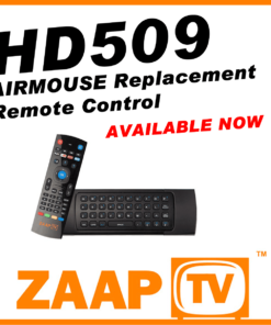 ZaapTV Air Mouse A21 for HD509 ZaapTV Air Mouse A21 for HD509