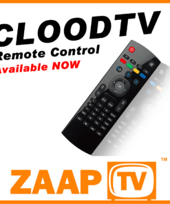ZAAPTV CLOODTV Remote Control ZAAPTV CLOODTV Remote Control