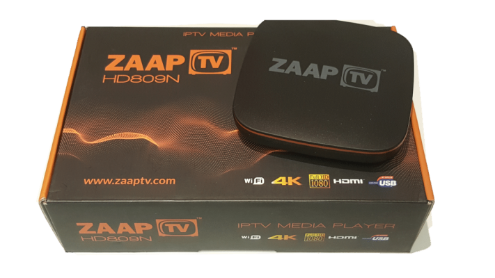 ZAAPTV HD809 IPTV Receiver